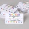 Punch Cards 200 Pack Reward Punch Cards with Heart Shape Hold Puncher Behavior Incentive Awards for Kids Students Teachers Home Classroom School Business Loyalty Gift Cards - 3.5" x 2"